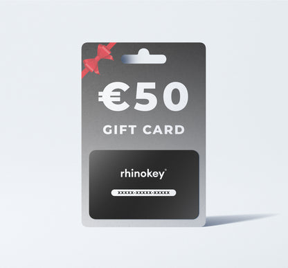 Rhinokey Geschenkkarte